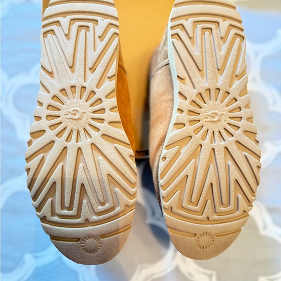 UGG Tan Suede Ankle Boots - Picture 3 of 4